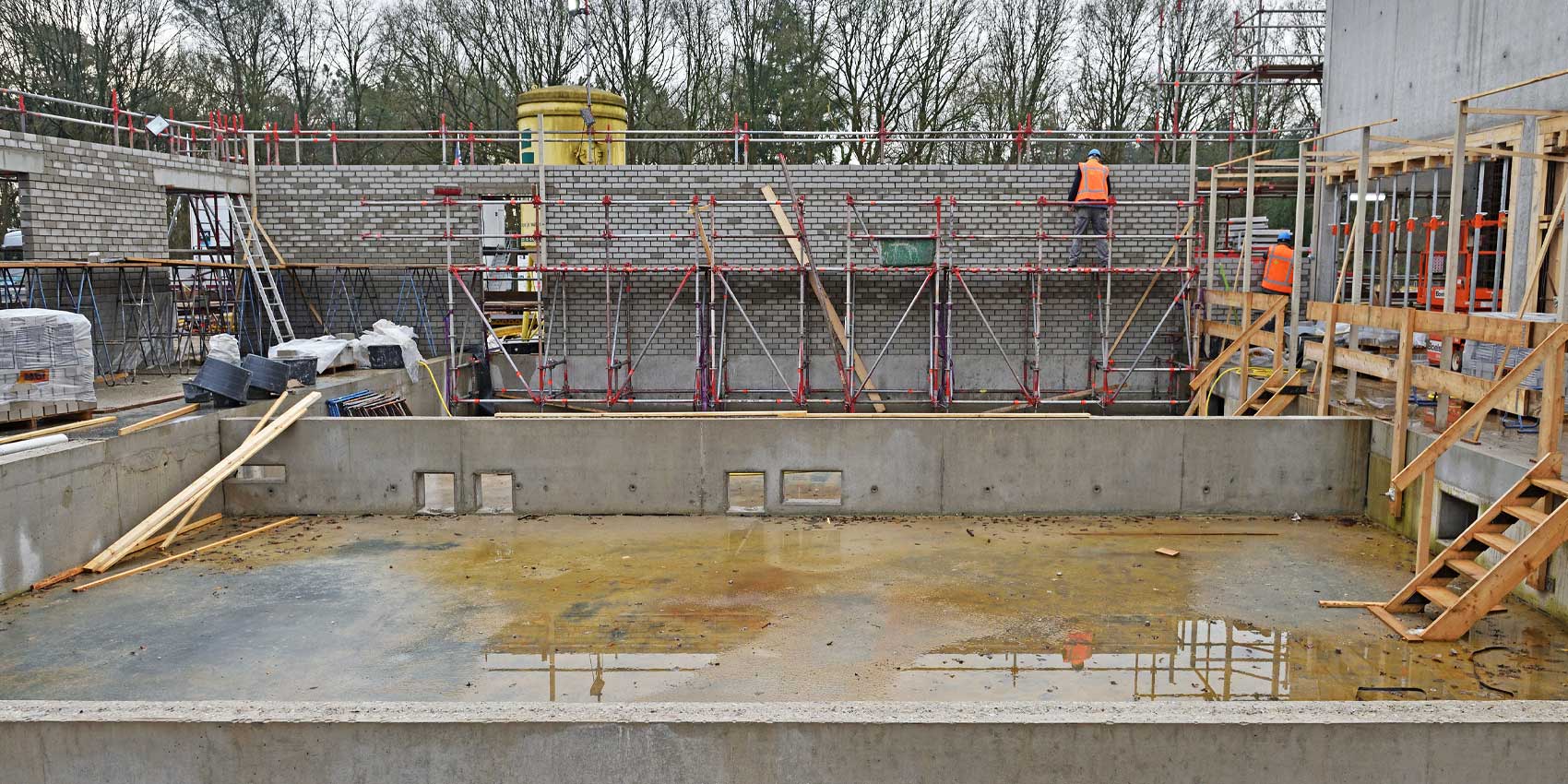 Nieuwbouw waterproductiebedrijf Schijf