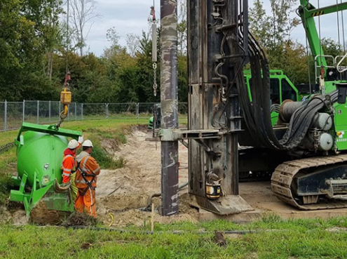 Eerste paal geslagen: de bouw van het nieuwe Waterproductiebedrijf Wouw is gestart!