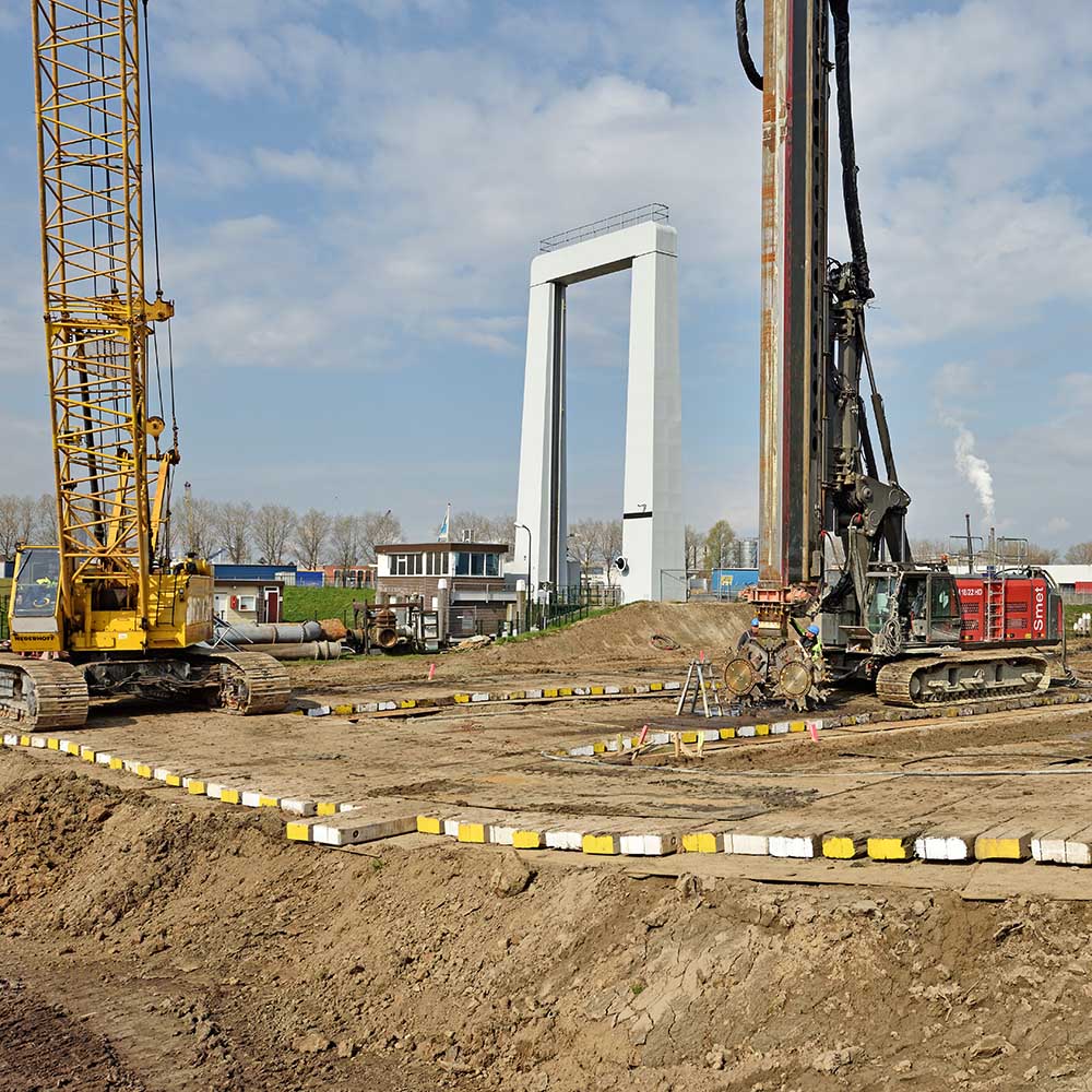 Sluis Rode Vaart Moerdijk